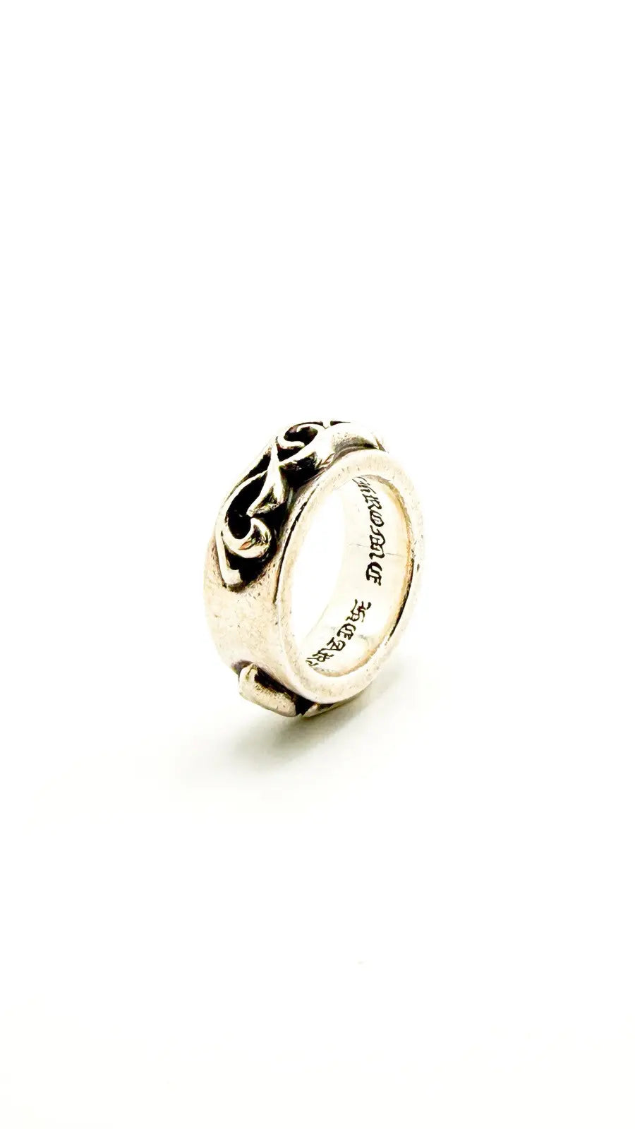 Chrome Hearts Double Narrow Vine Ring Size 6