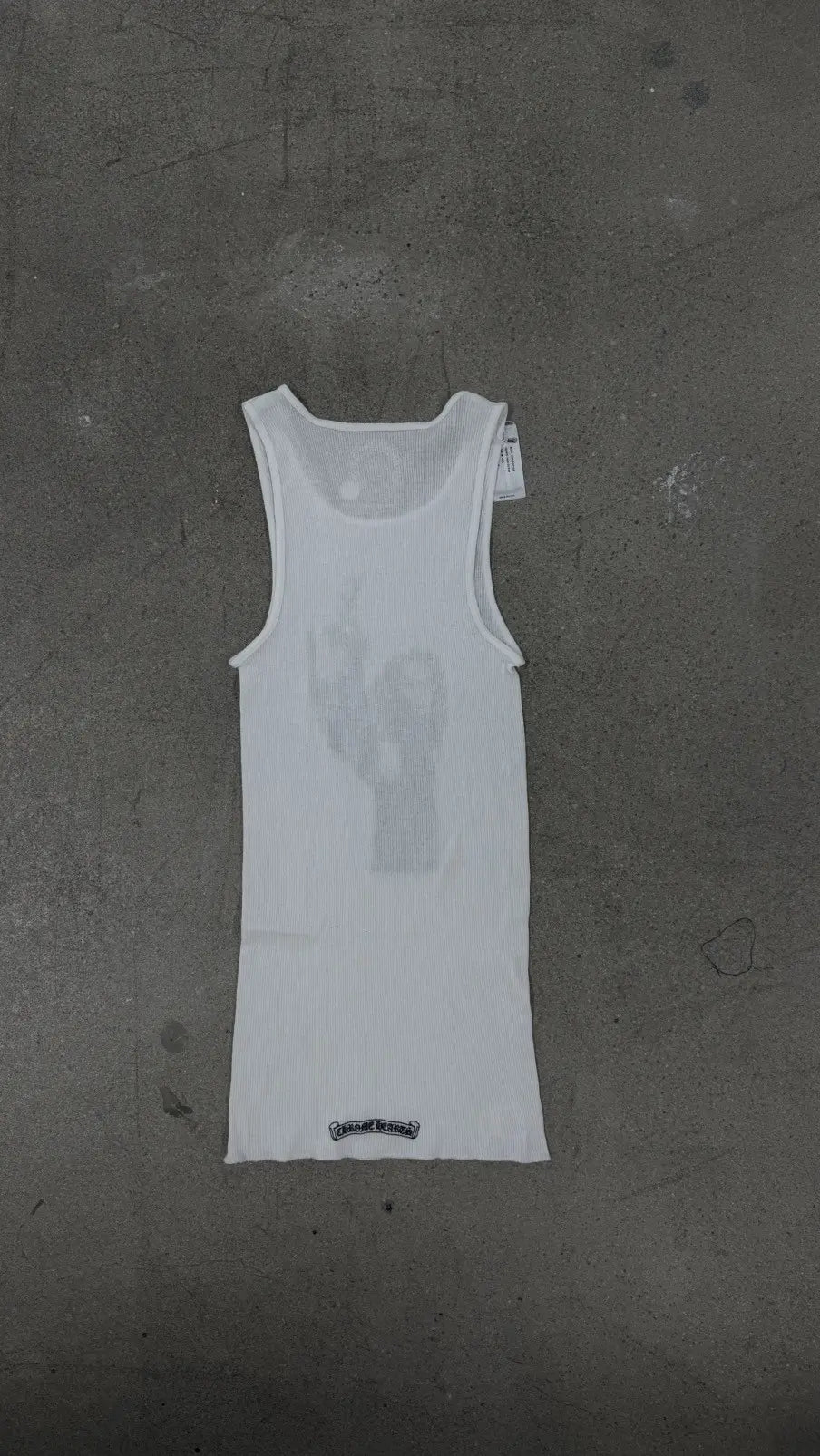 Chrome Hearts Richard Stark Middle Finger Tank Top