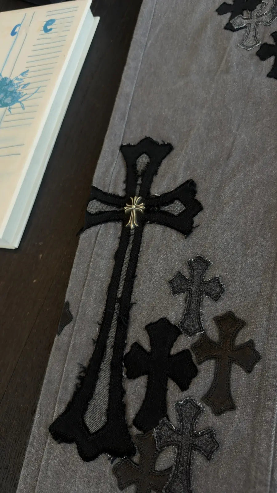 Chrome Hearts Levi’s Cross Patch Jeans Chrome Hearts