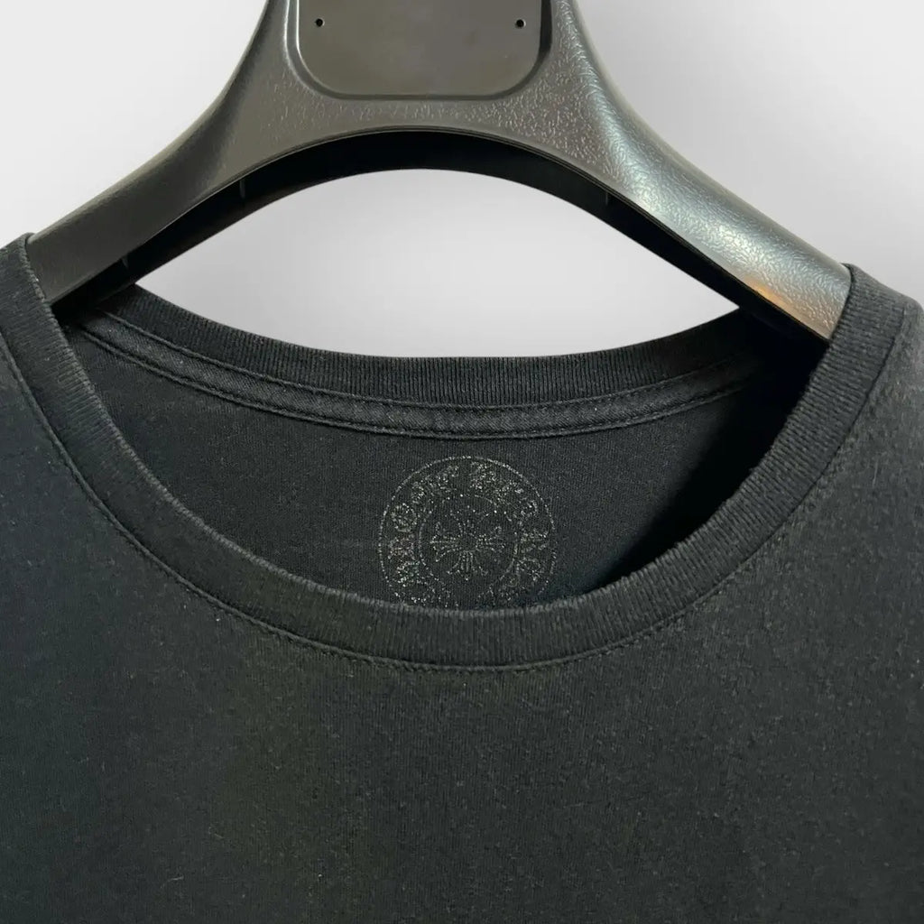 Chrome Hearts Red Horseshoe T-Shirt Black