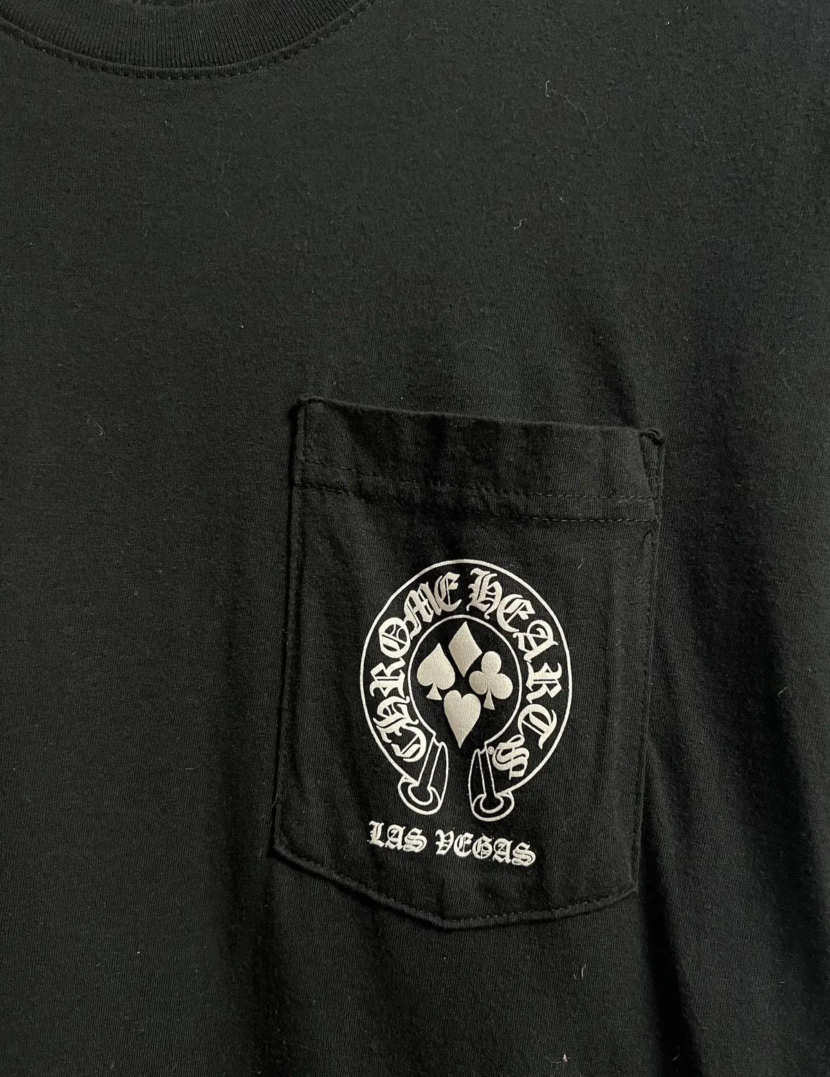 2010s Chrome Hearts Welcome To Vegas Horseshoe Tee