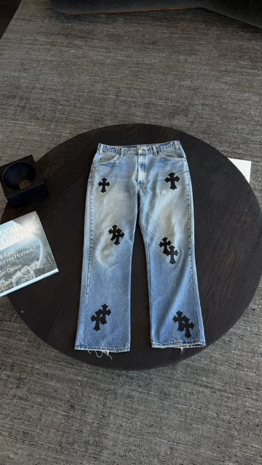 Chrome Hearts x Levi's Cross Patch Jeans Size 33 Chrome Hearts