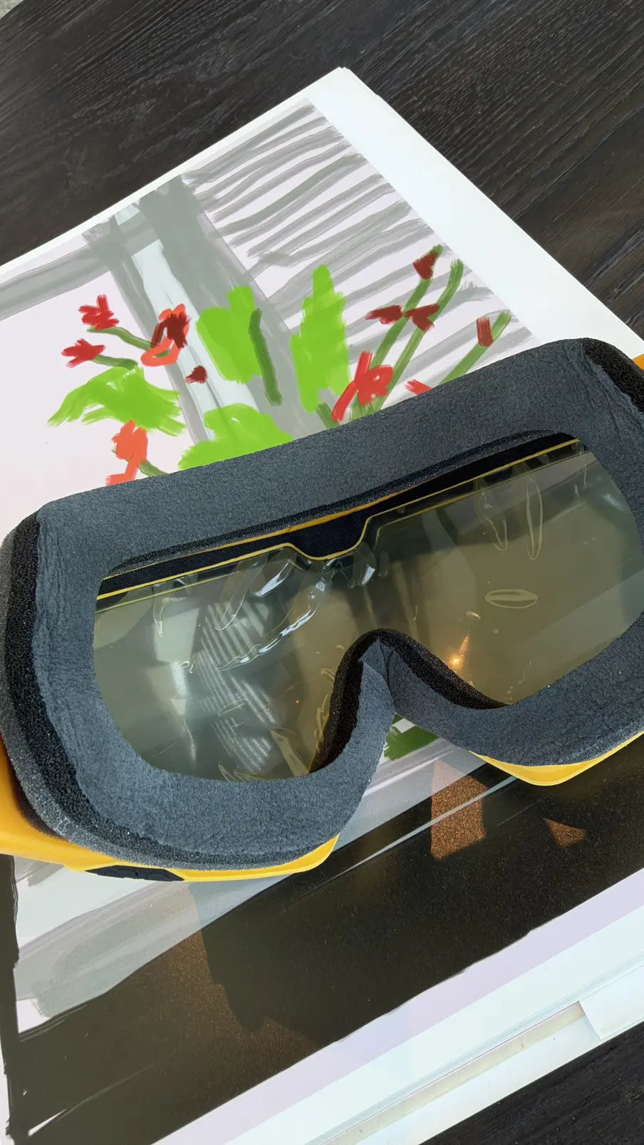 Chrome Hearts "Silver Morning" Ski Goggles Chrome Hearts
