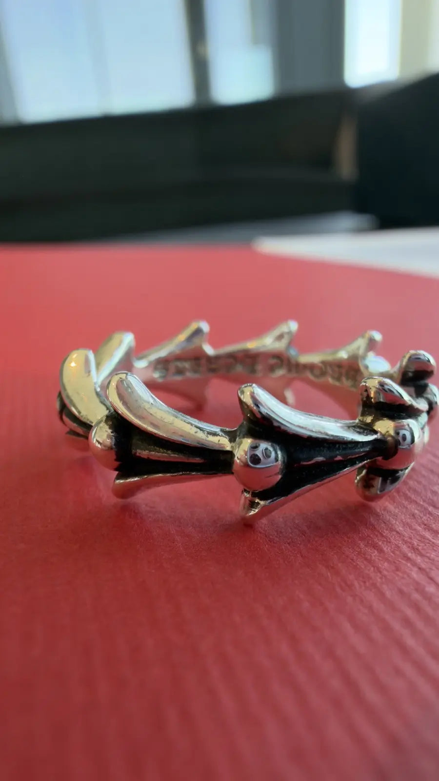 Chrome Hearts Crosstail Band Ring Size 7 Chrome Hearts