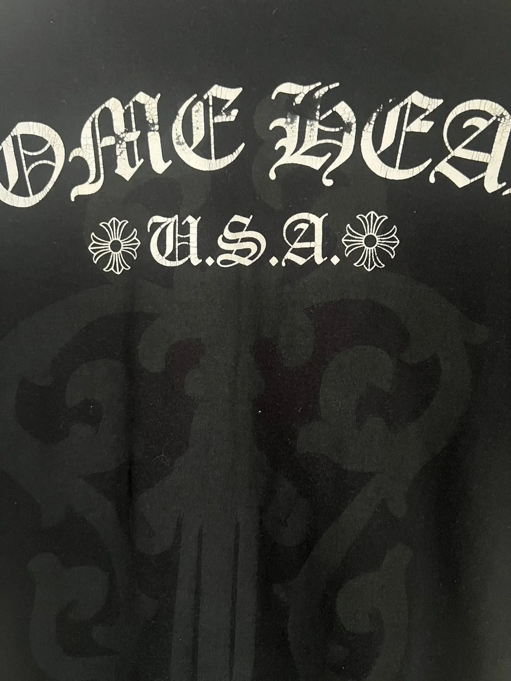 2010s Chrome Hearts Shoulder Scripts Dagger Tee