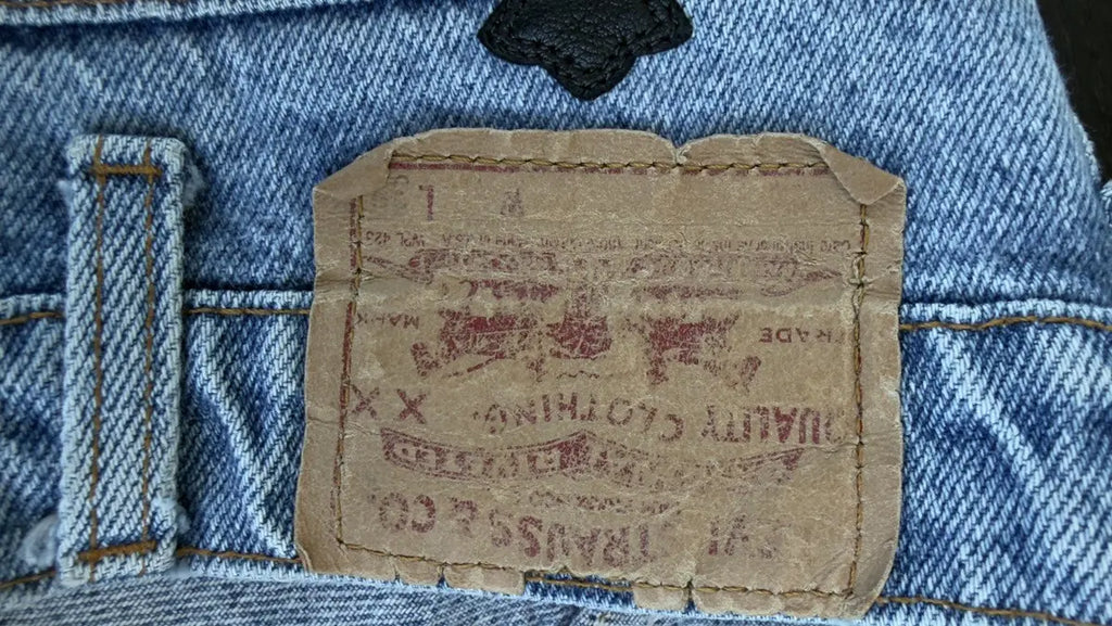 Chrome Hearts x Levi's Cross Patch Denim Jeans Size 36 Chrome Hearts