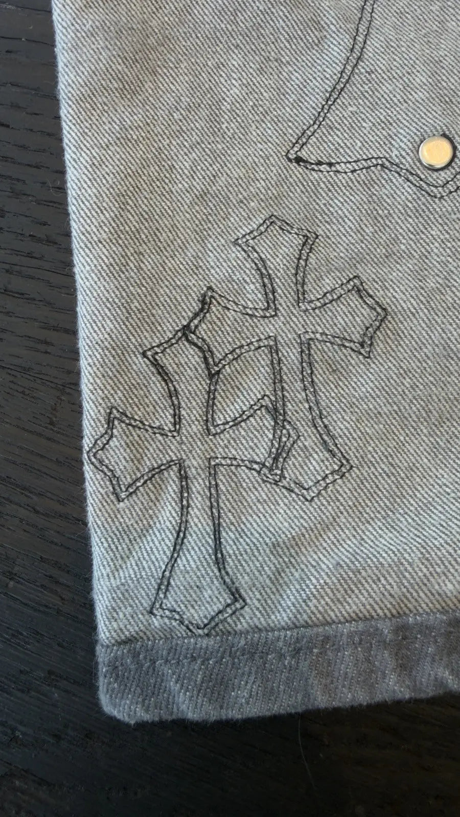 Chrome Hearts Levi’s Cross Patch Jeans Chrome Hearts