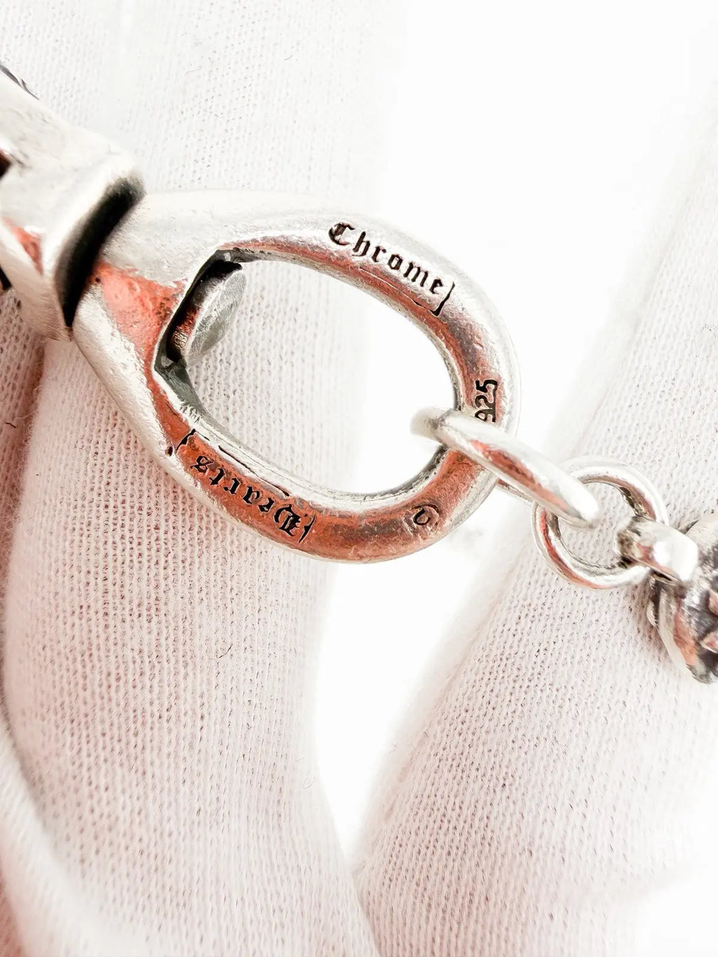 Chrome Hearts Wallet Chain Double Lobster Cross Ball