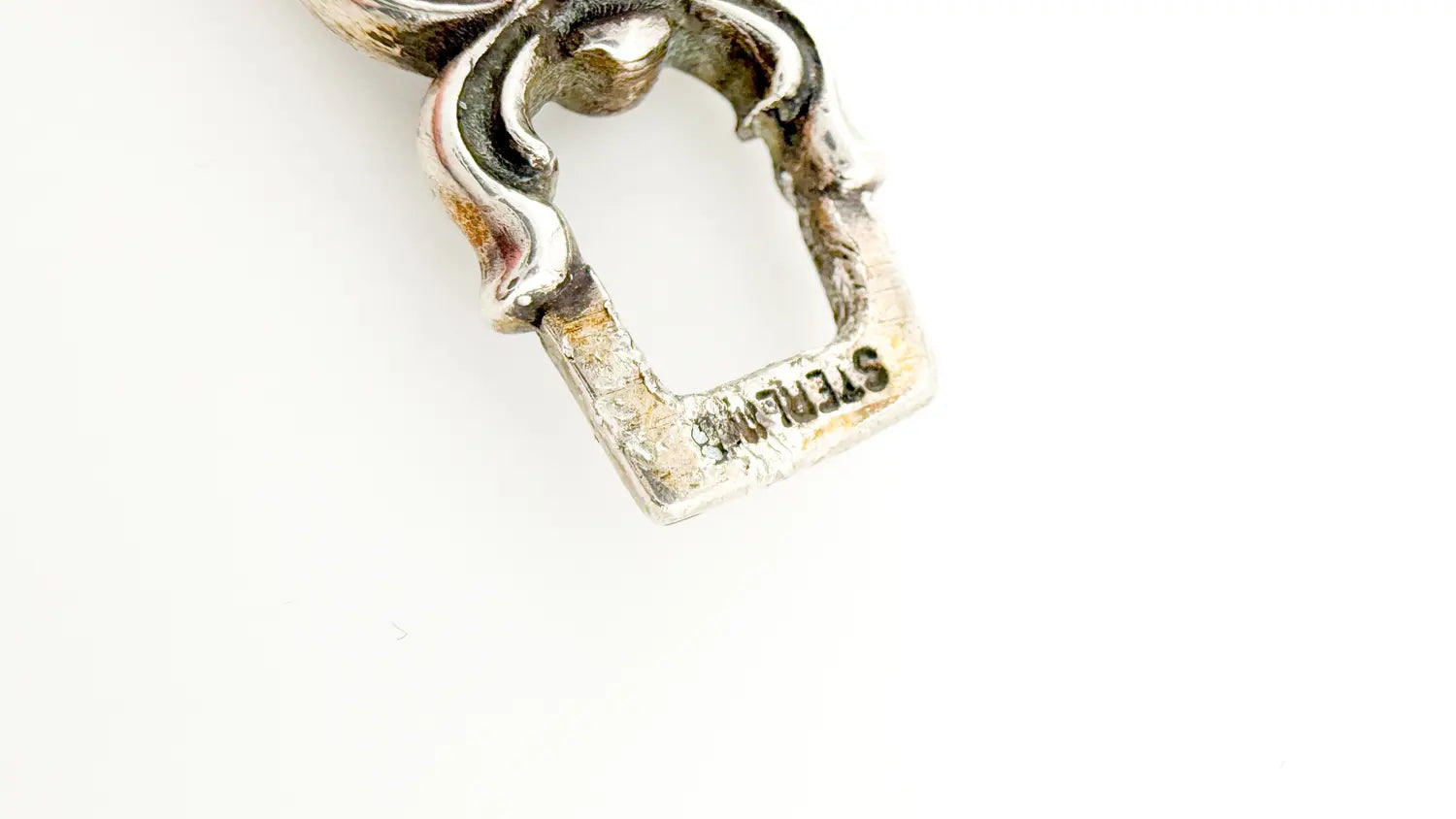 Chrome Hearts XL Zipper Dagger Silver Pendant