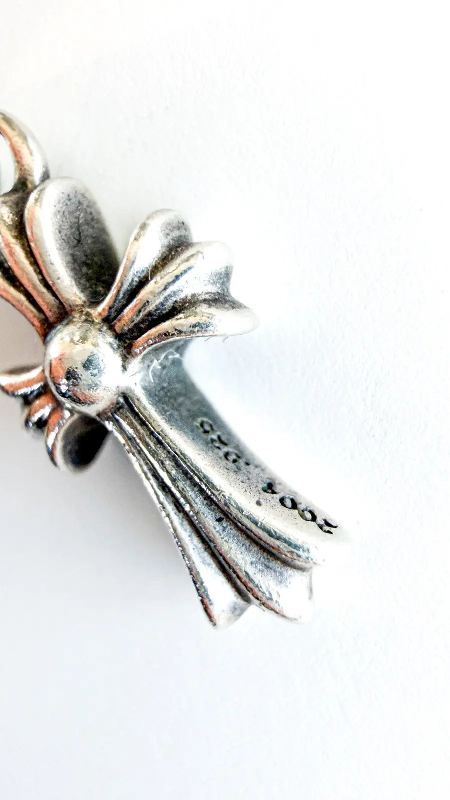 Chrome Hearts Baby Fat Pave Diamond Cross Pendant Chrome Hearts