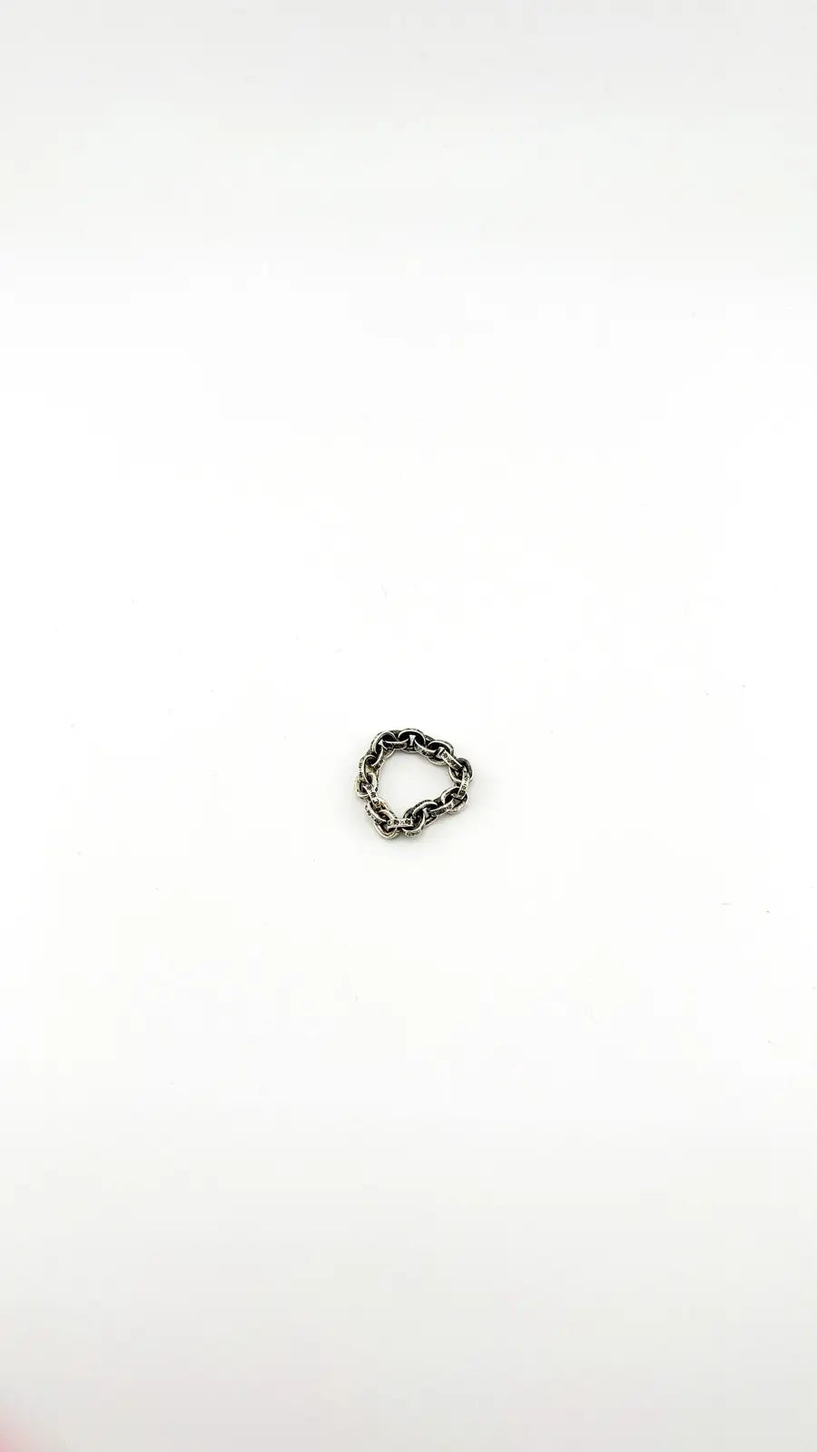Chrome Hearts Paper Chain Ring Size 6.5 Chrome Hearts