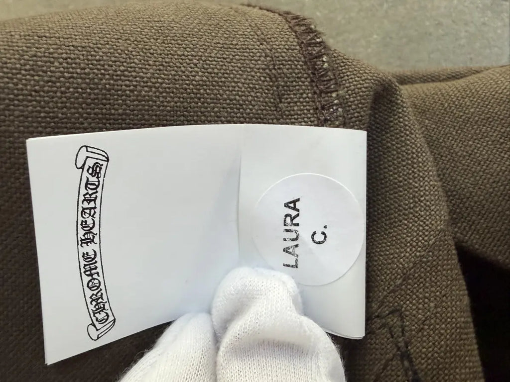 Chrome Hearts Flooded Back Patches Carpenter Pants
