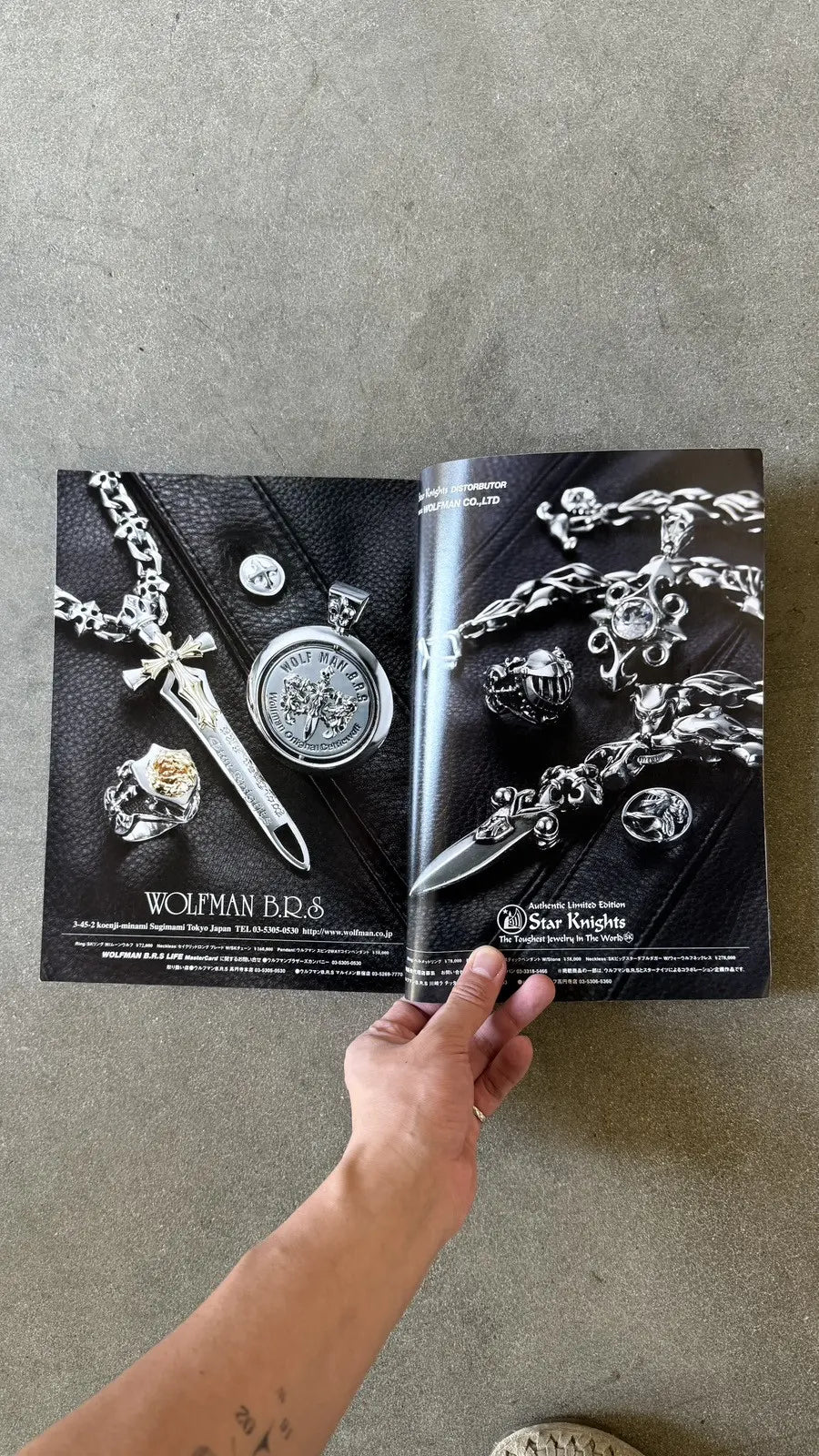 Vintage Japanese Sliver Magazine