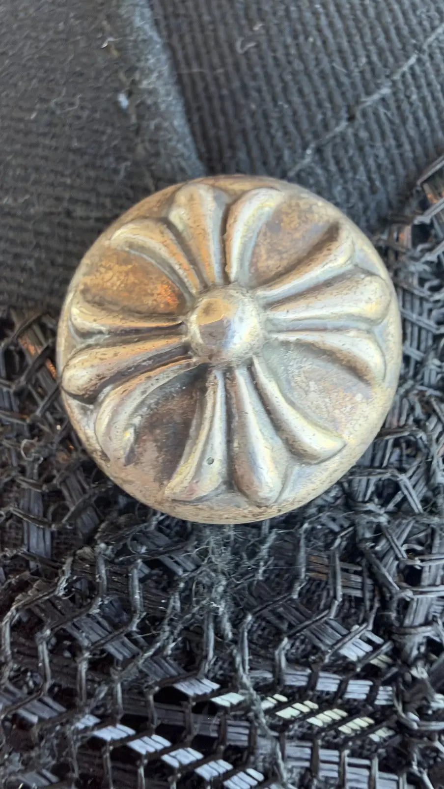 Chrome Hearts Eye Vertical Stack Logo Trucker Hat Chrome Hearts