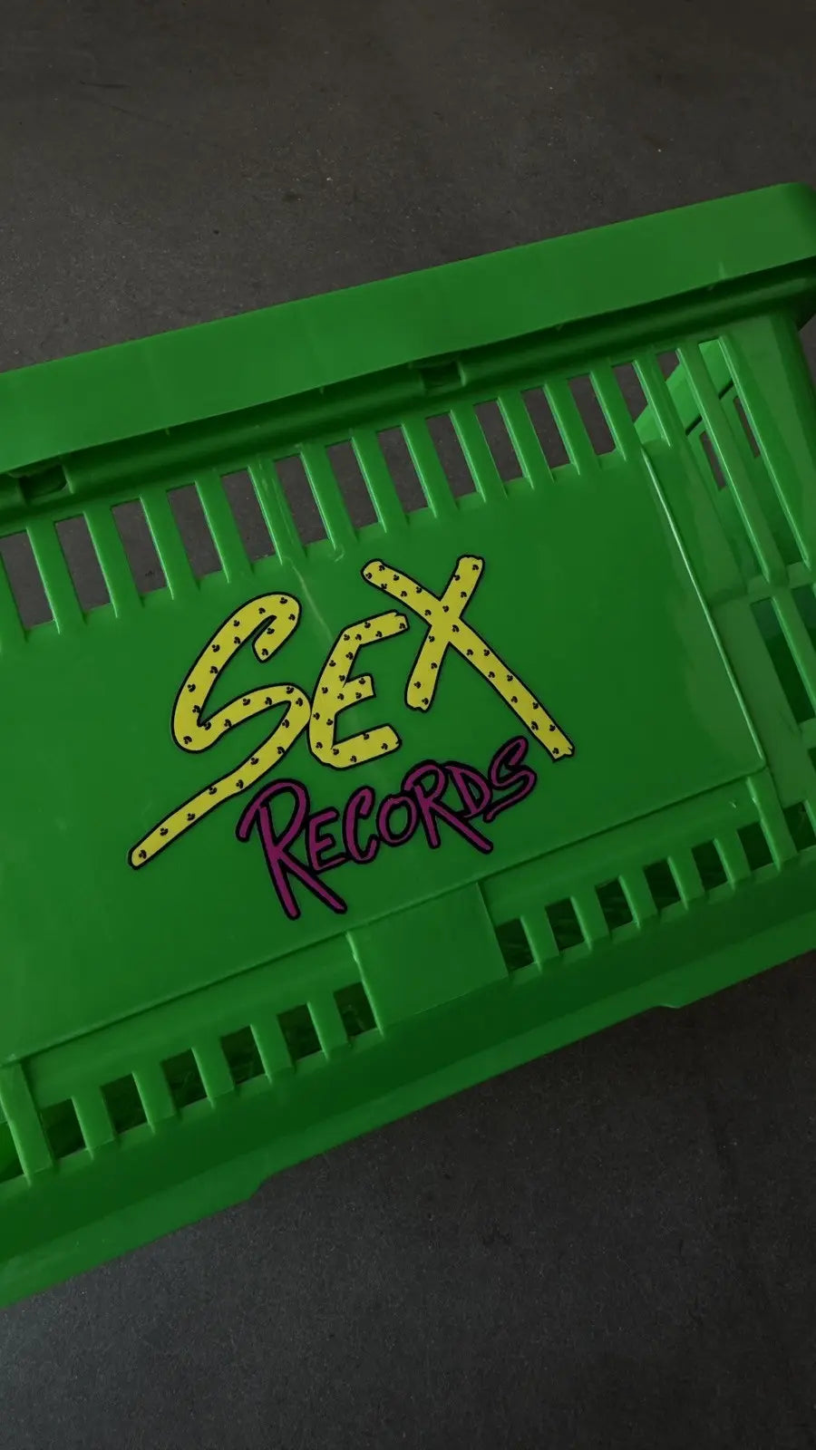 Chrome Hearts x Matty Boy Sex Records Shopping Basket