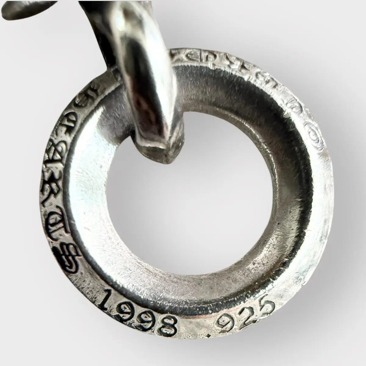 Chrome Hearts Tiny CH Cross Pendant Charm