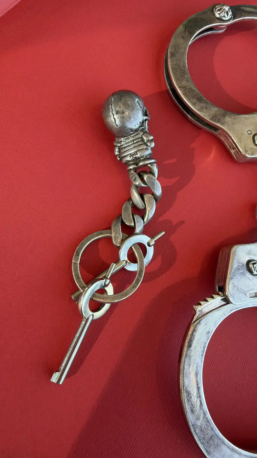 Chrome Hearts Sterling Silver Handcuffs Chrome Hearts