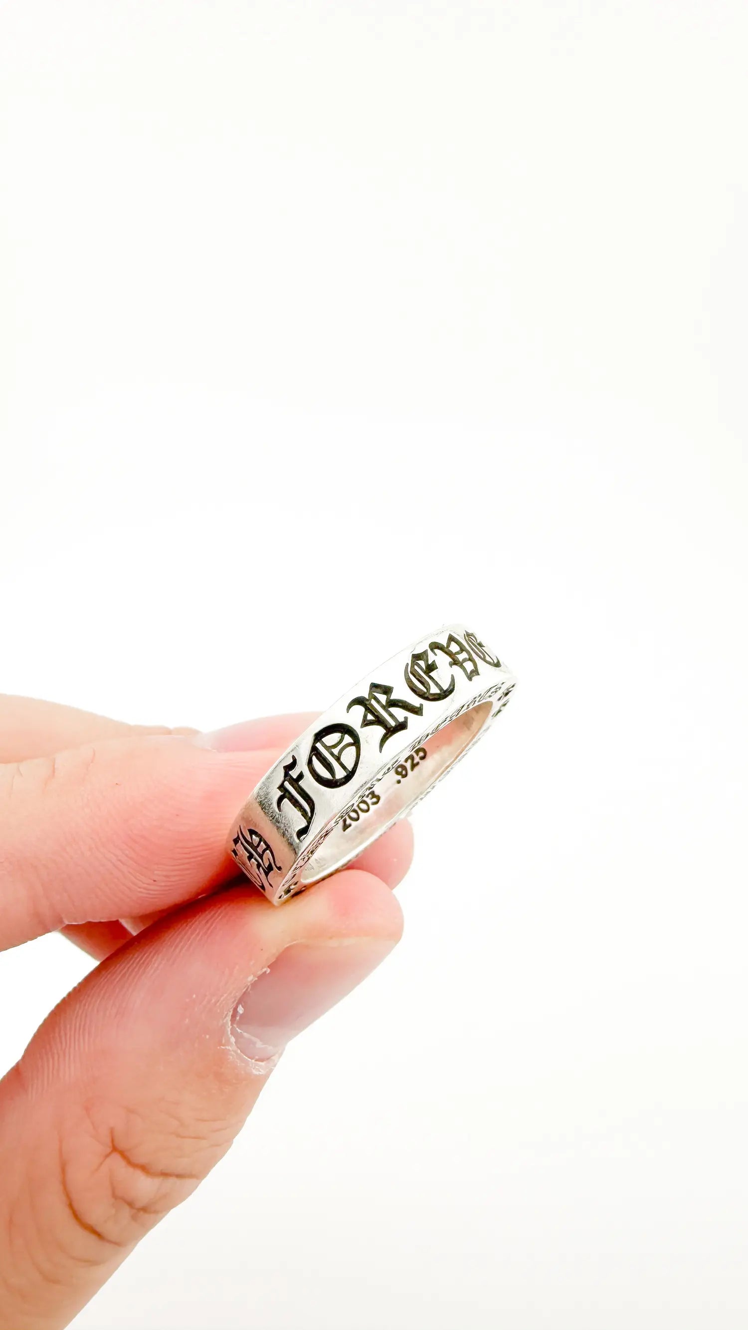 Chrome Hearts Forever Ring - Size 11.5
