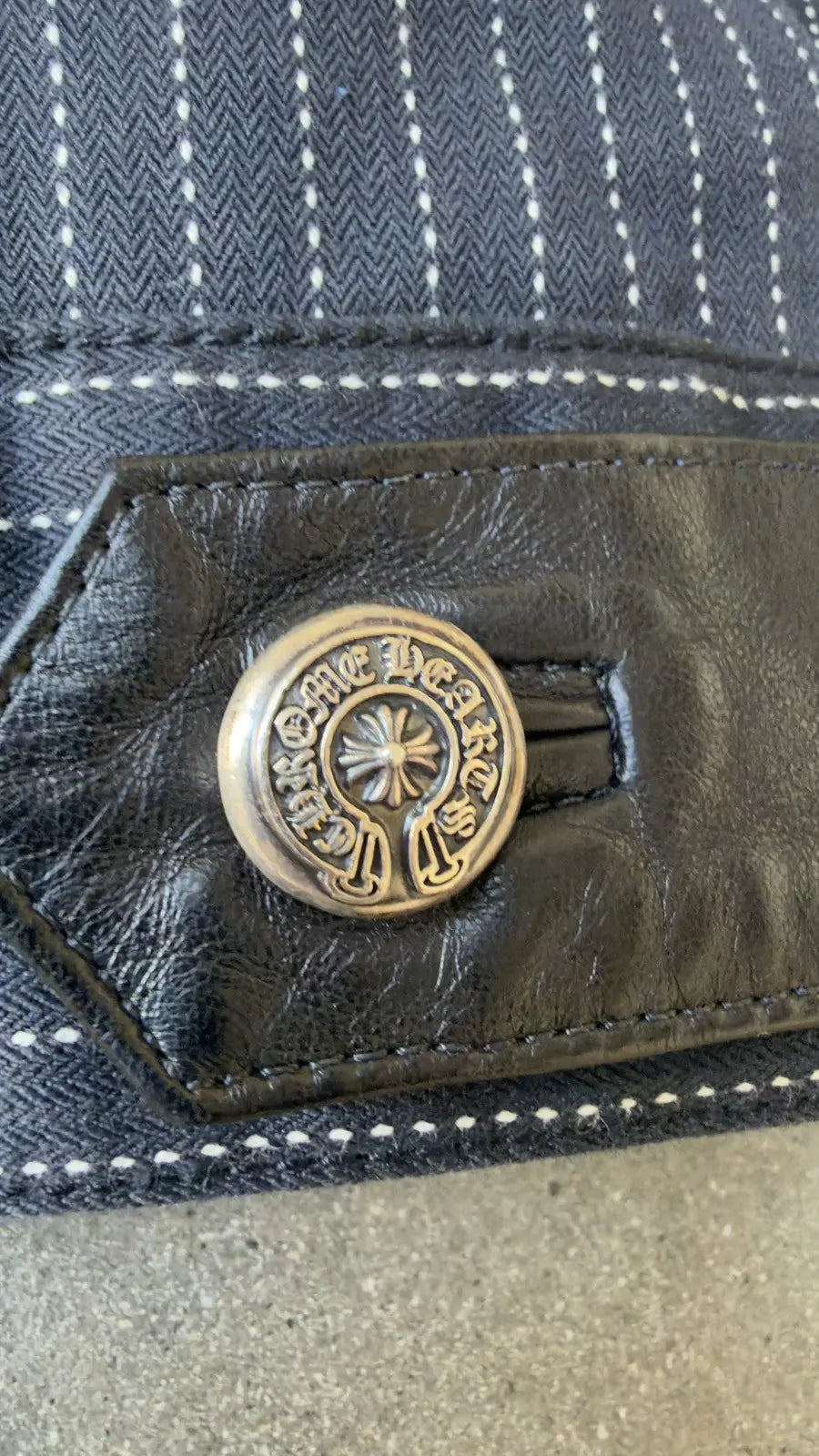 Chrome Hearts Cheetah Triple Cross Work Jacket