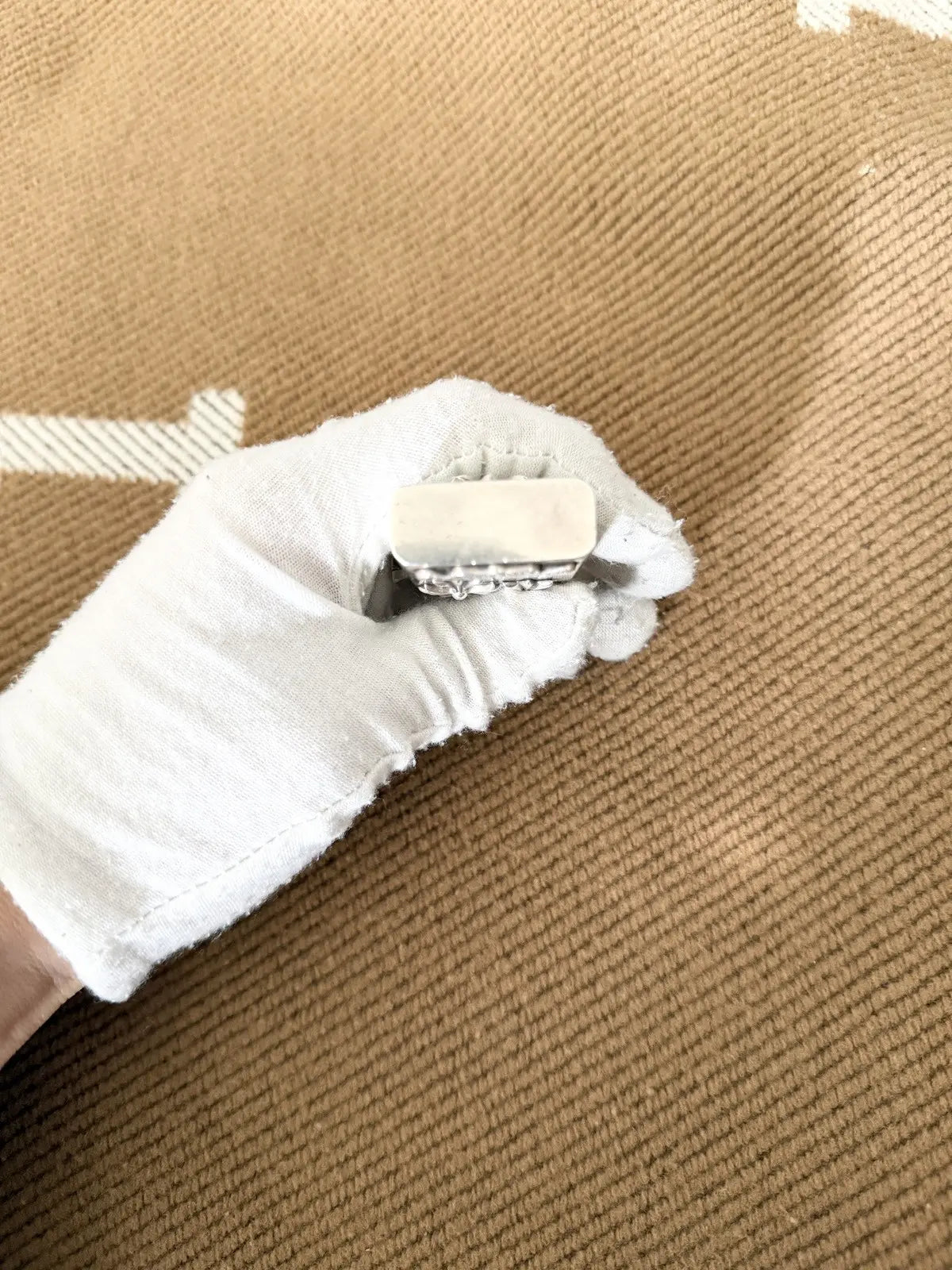 Chrome Hearts Double Bubble Cross Lighter Case