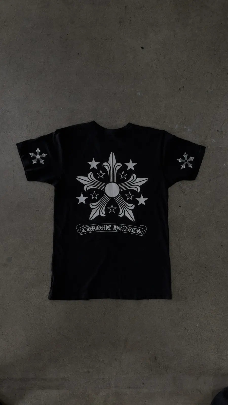 Chrome Hearts Vintage fancy Star Logo Pocket T-Shirt