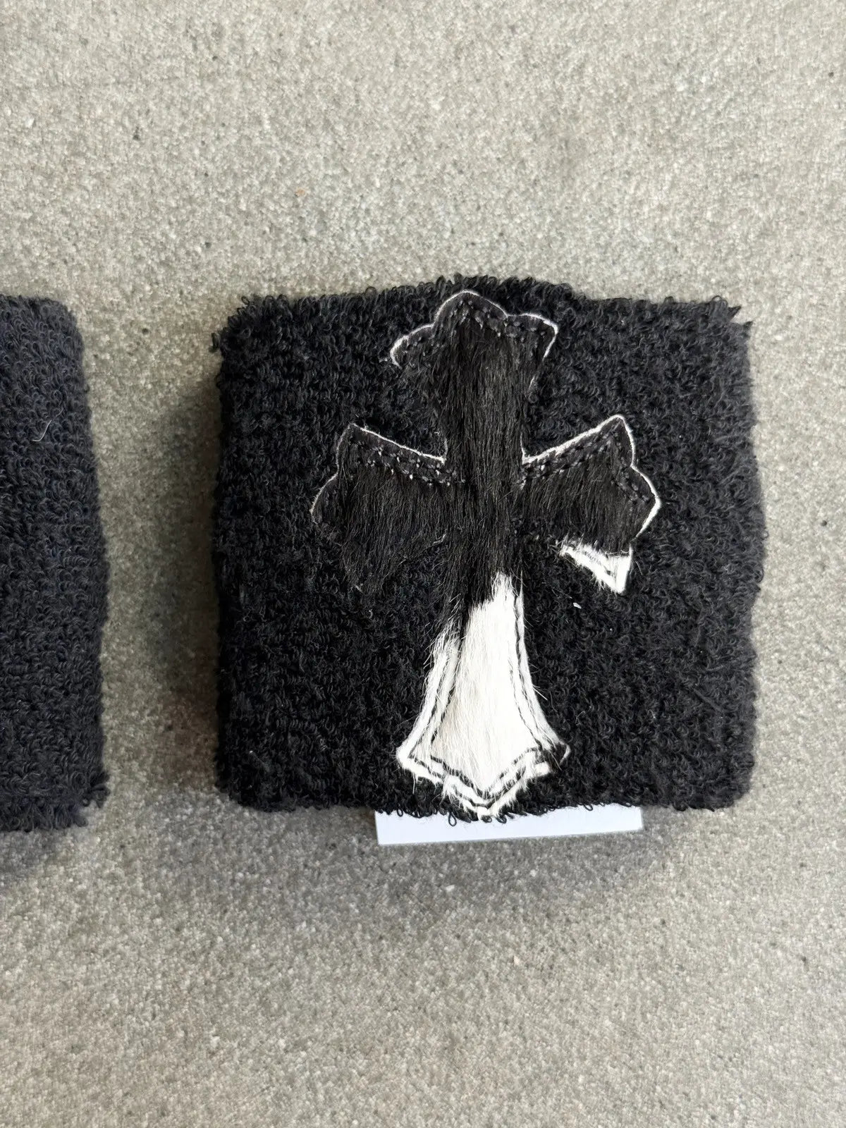 Chrome Hearts Sweatbands Wrist Band Zebra Patch