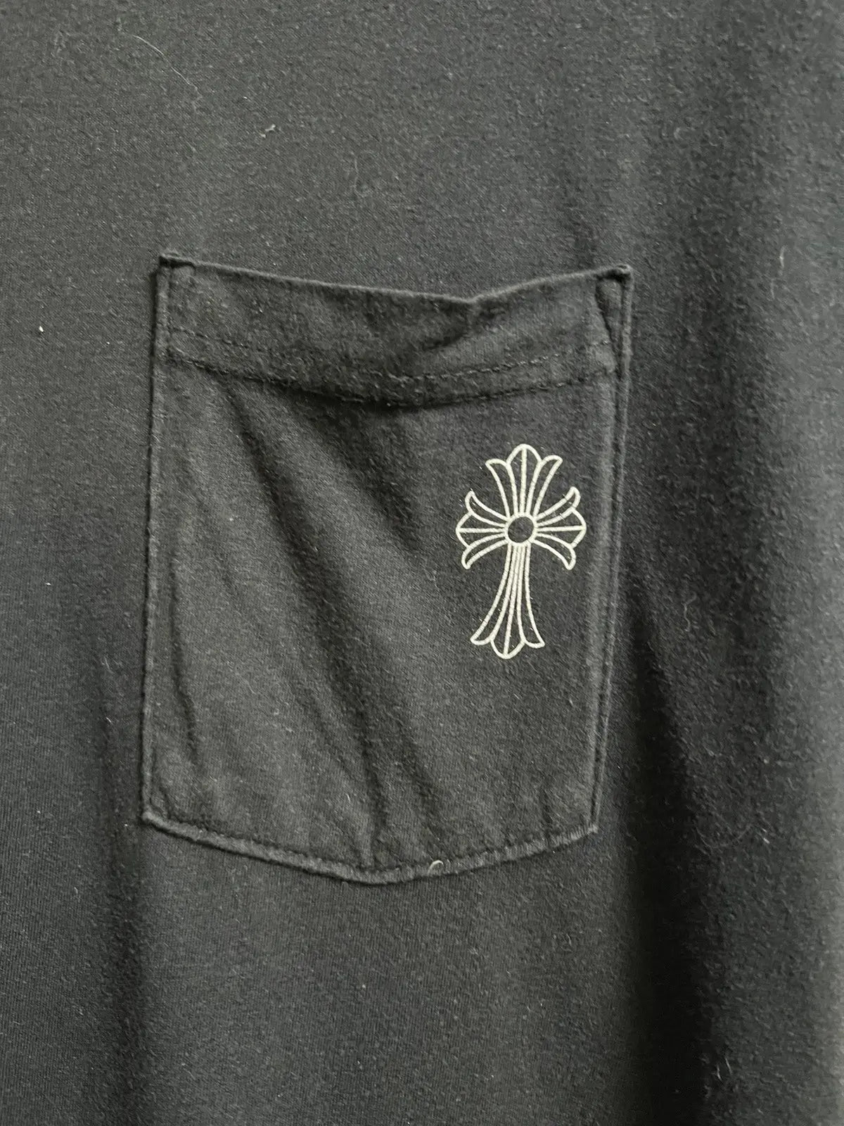 2010s Chrome Hearts Jumbo Horseshoe Neck Logo Tee