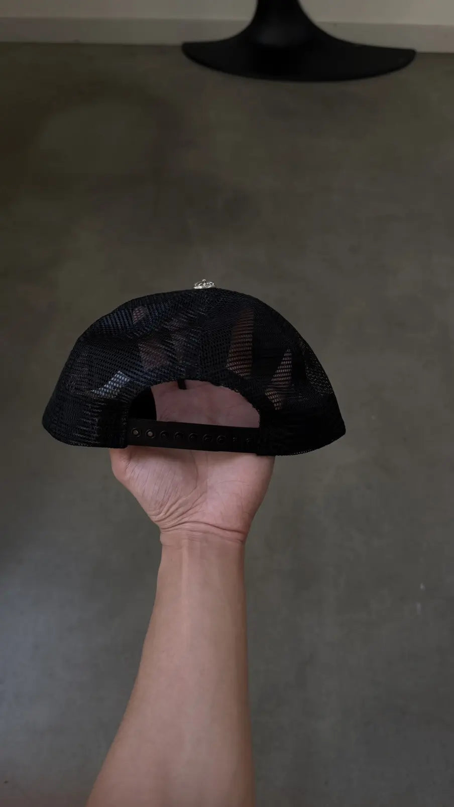 Chrome Hearts Las Vegas Trucker Hat Black