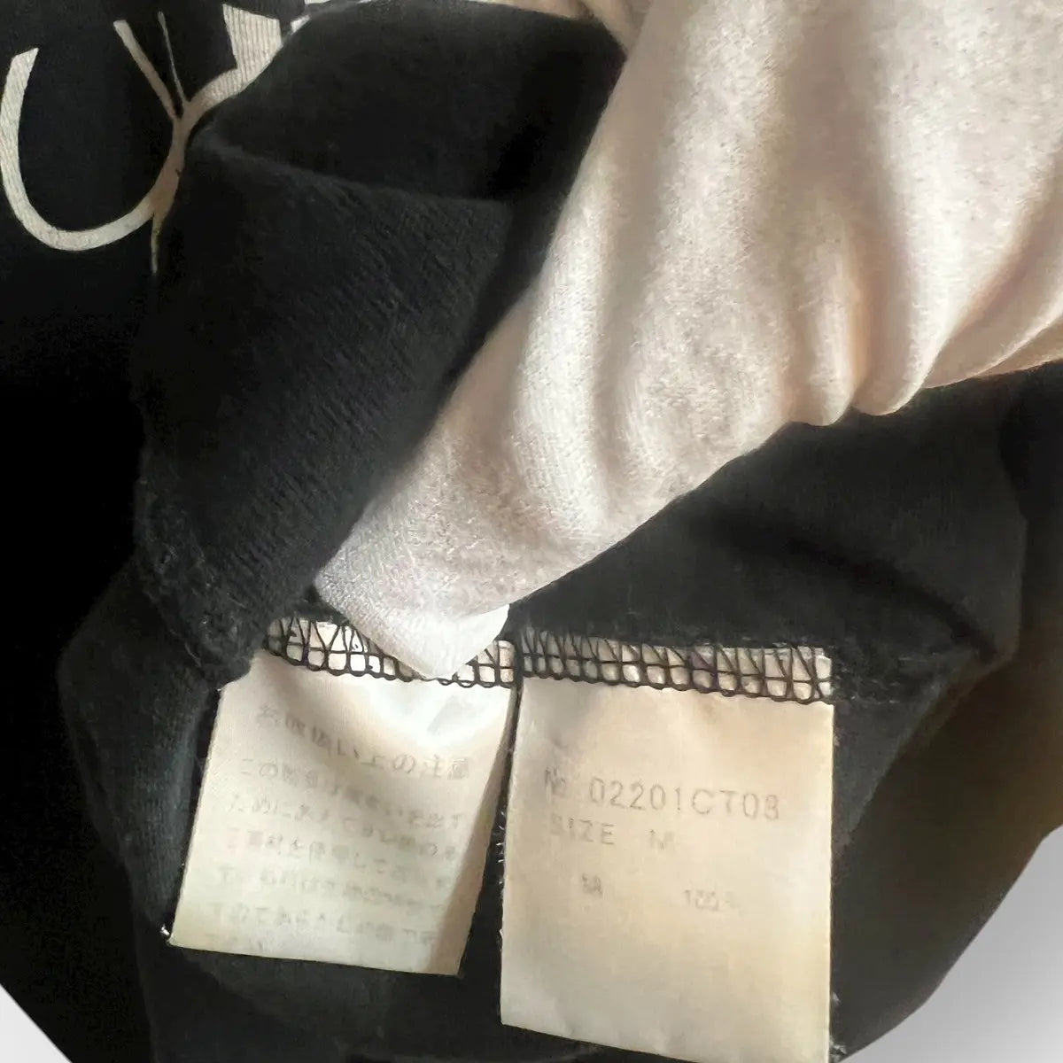 2010s Hysteric Glamour Girl & Bear Half and Half Tee