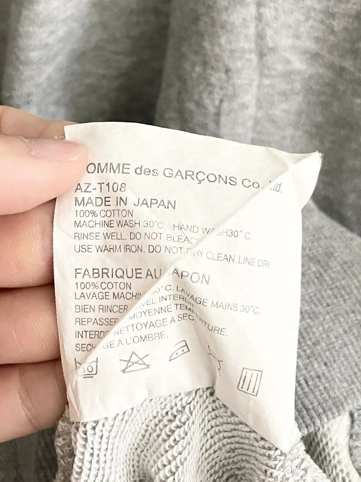 2010s Comme Des Garçons CDG Logo Hoodie