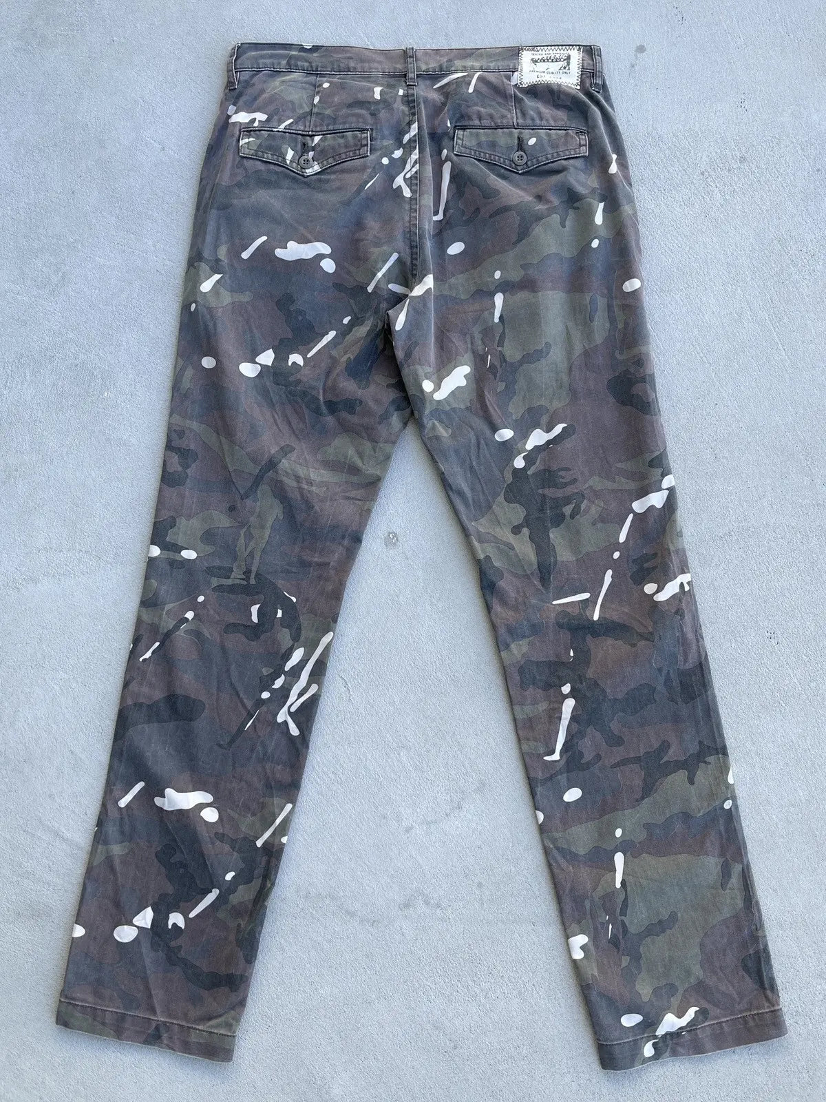 1990s Hysteric Glamour Camo Splash Pants