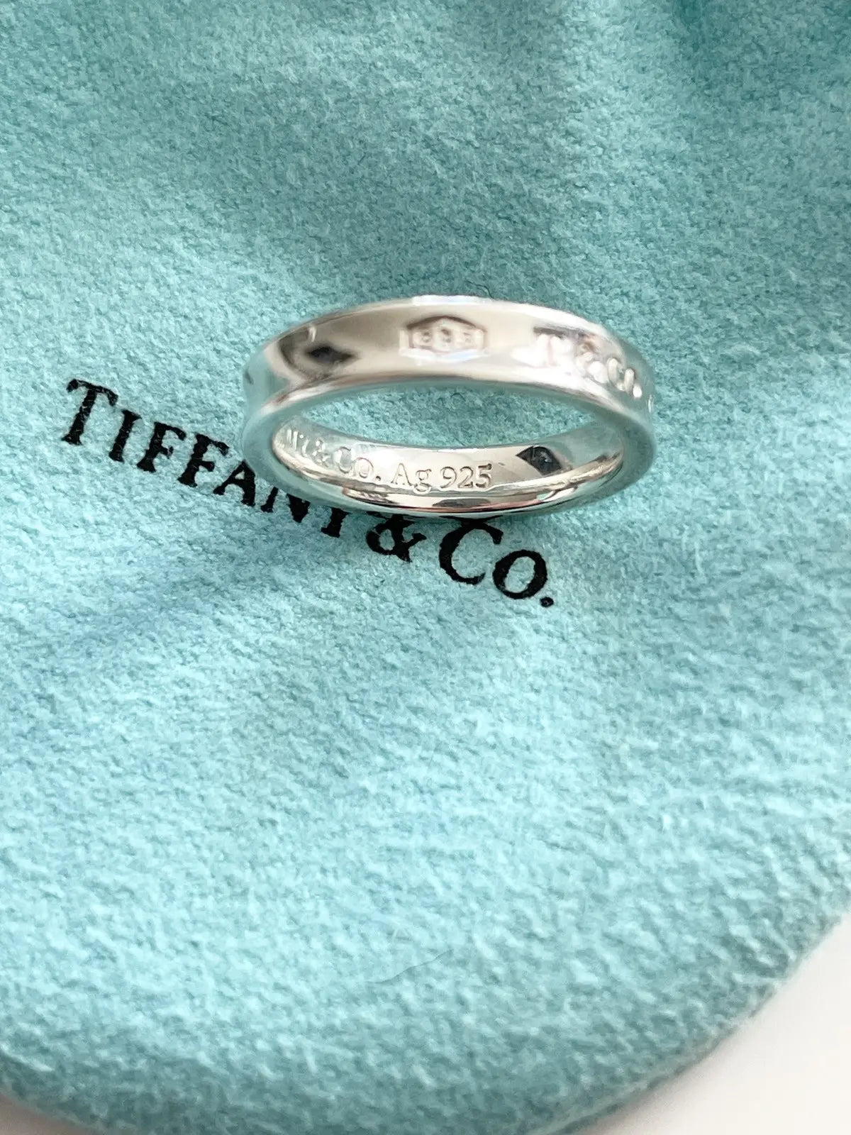 Tiffany & Co. 1837 Ring In Sliver