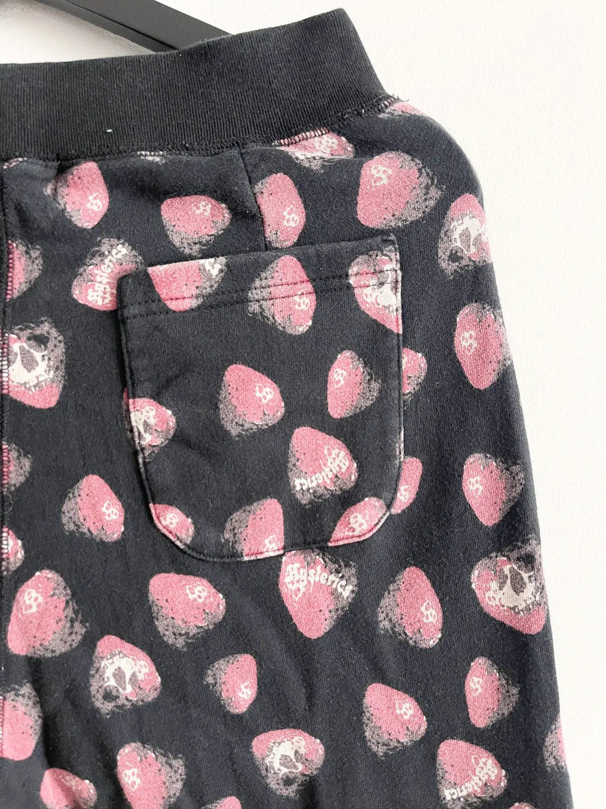 2000s Hysteric Glamour Strawberry Skull Sweatpants