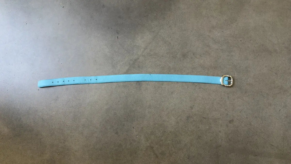 Chrome Heart Gunslinger Belt Sky Blue