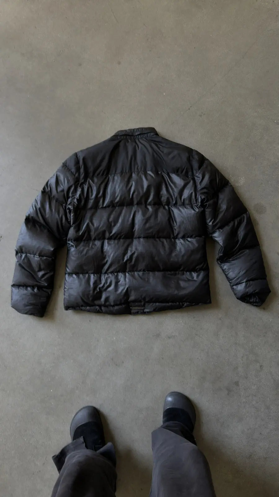 Chrome Hearts Black Puffer Jacket