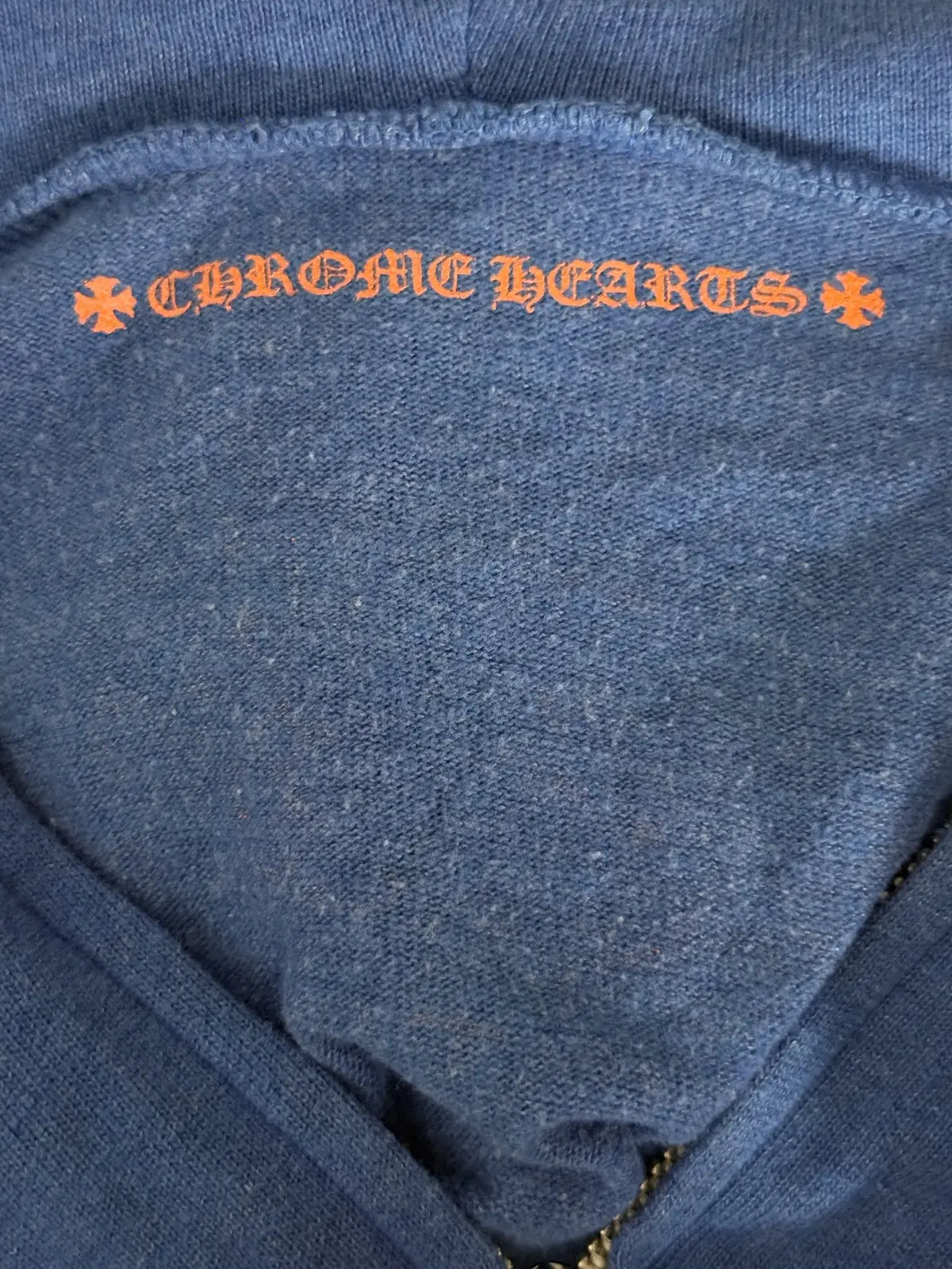 Chrome Hearts NYC Horseshoe Zip-up Hoodie