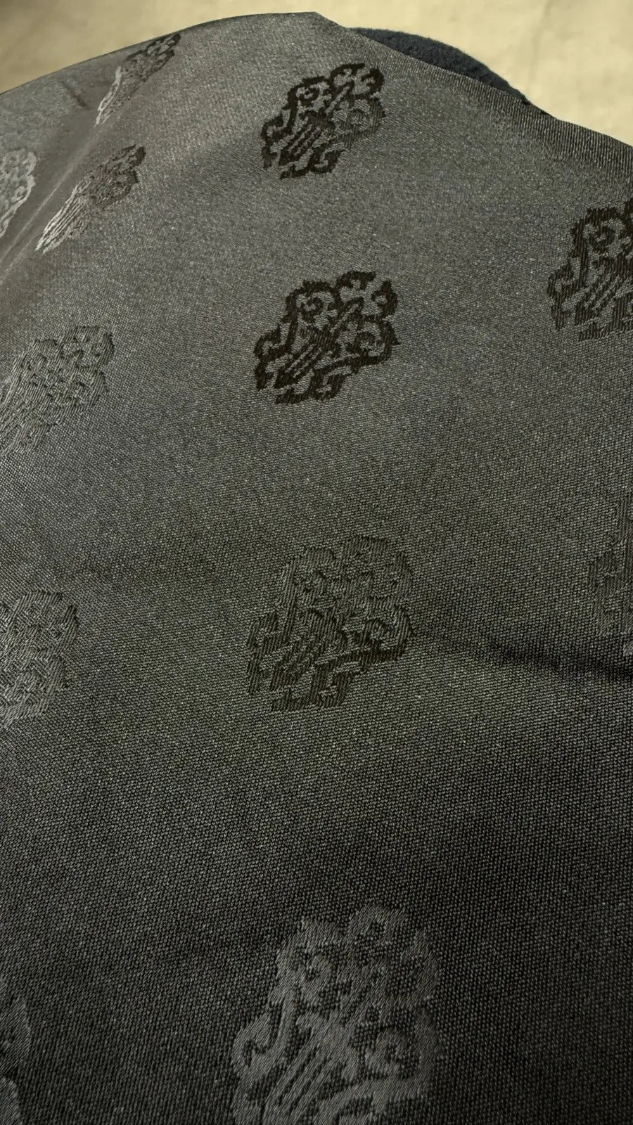 Chrome Hearts Limited Edition Black Nylon Yoga Mat Bag