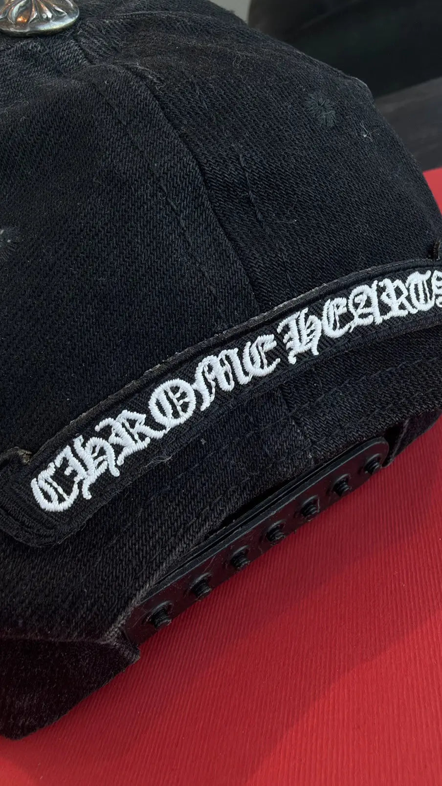 Chrome Hearts Horseshoe Cross Baseball Hat Chrome Hearts