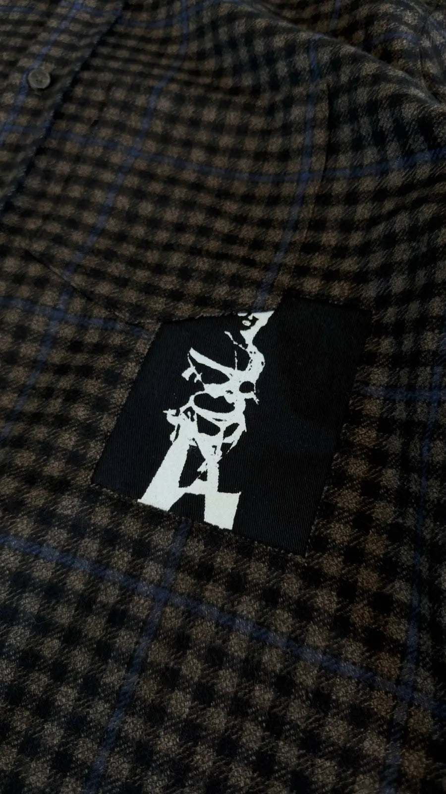 Enfants Riches Déprimés Plaid Assemblage Patchwork Shirt Enfants Riches Déprimés