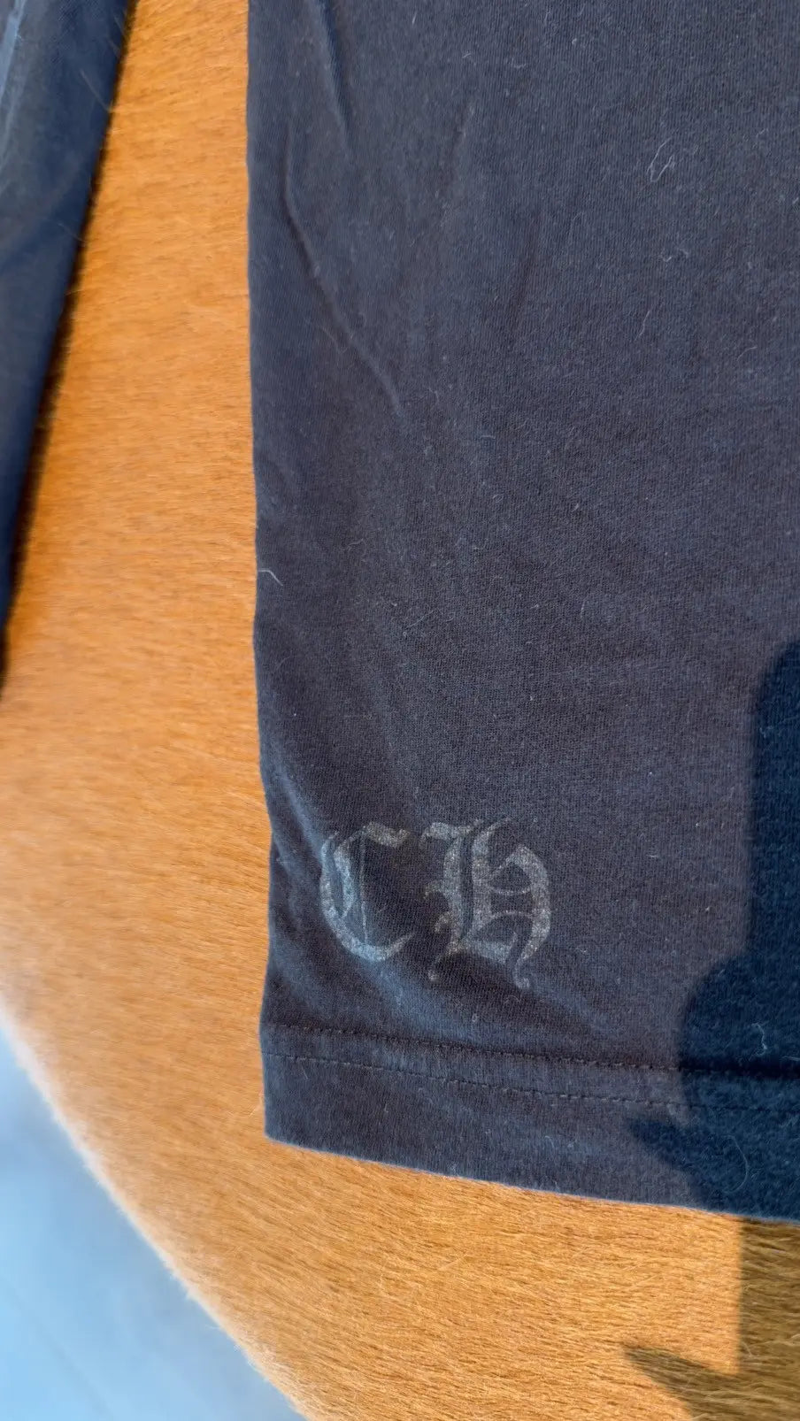 Chrome Hearts Scroll Logo Long-Sleeve T-Shirt Size L Chrome Hearts
