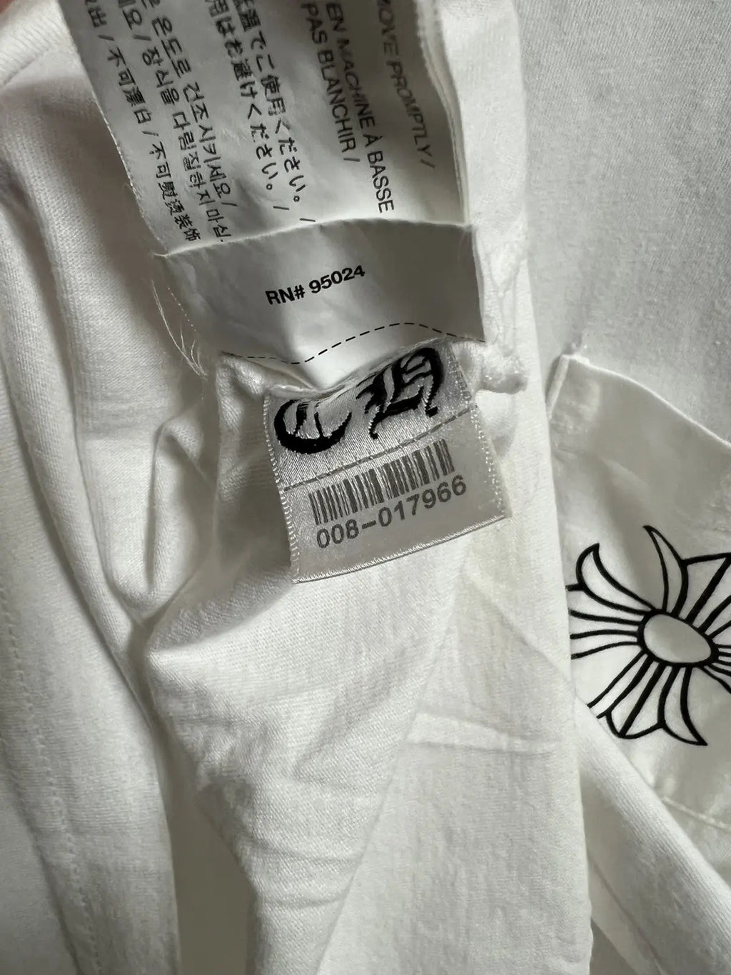 2010s Chrome Hearts Box Logo Cross Tee