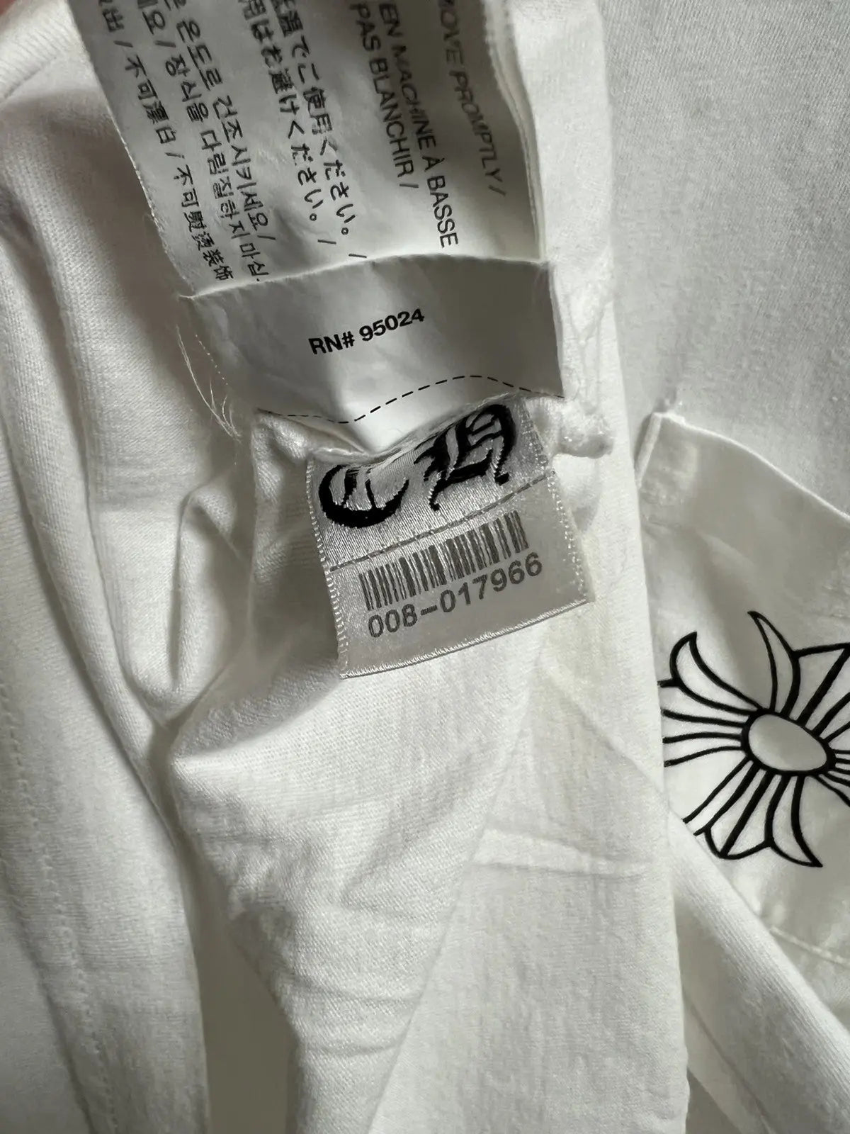 2010s Chrome Hearts Box Logo Cross Tee