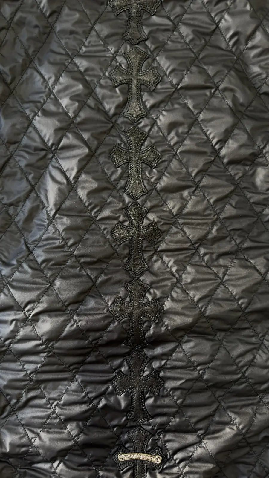 Chrome Hearts Spinal Cross Patch Vest