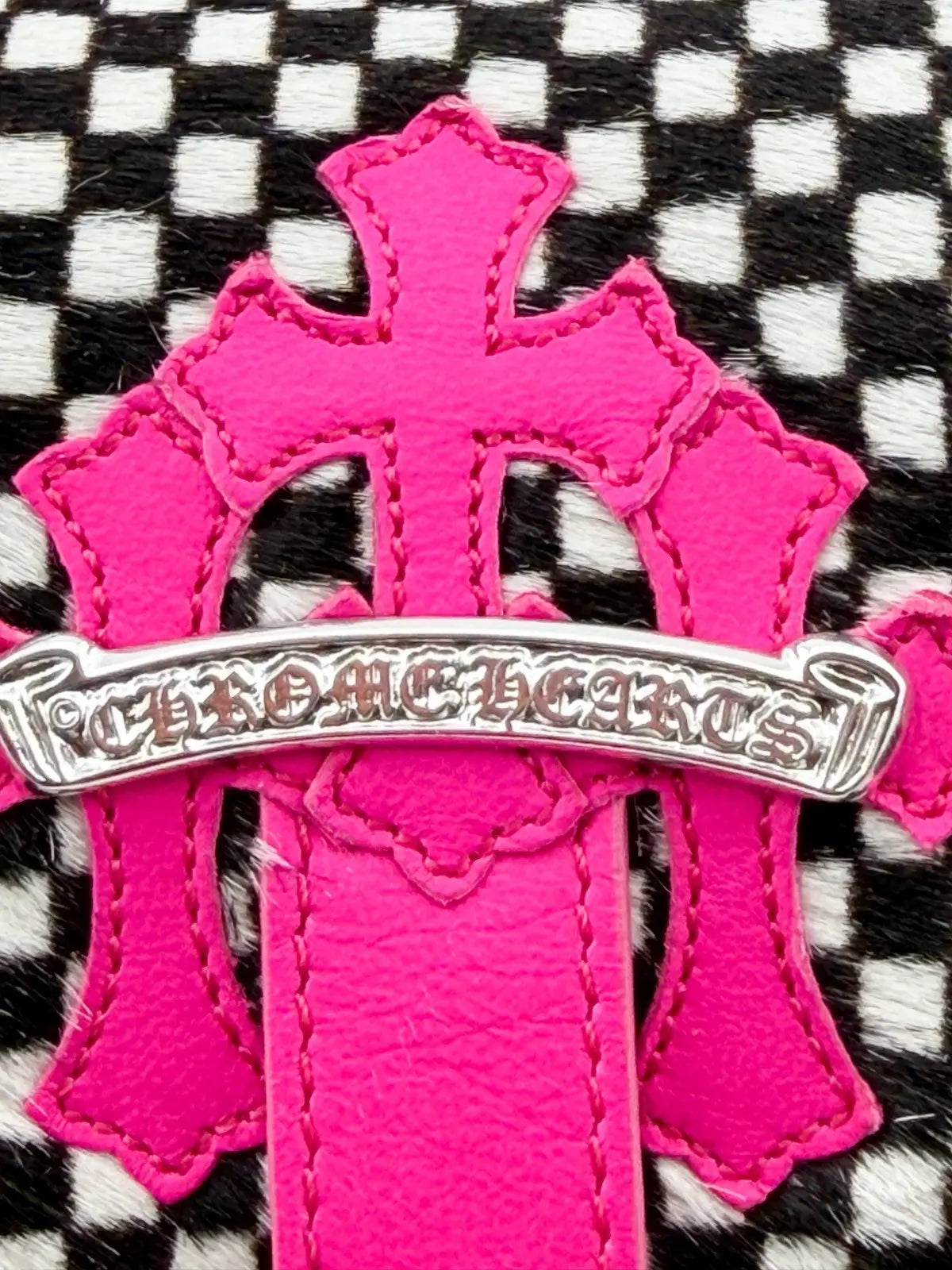 Chrome Hearts Cemetery Cross Patch Watch Roll