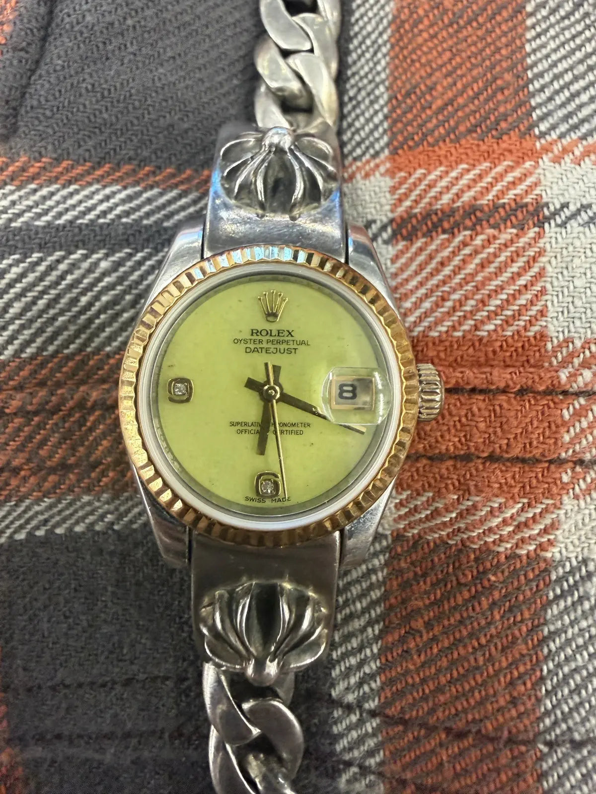 Chrome Hearts Rolex Oyster Perpetual Datejust