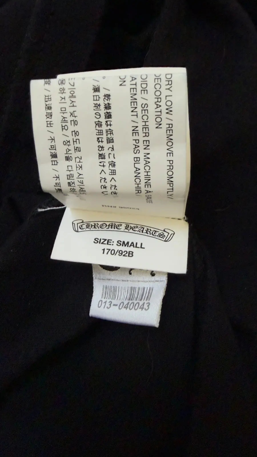 Chrome Hearts Staff Purple Lettering Longsleeves