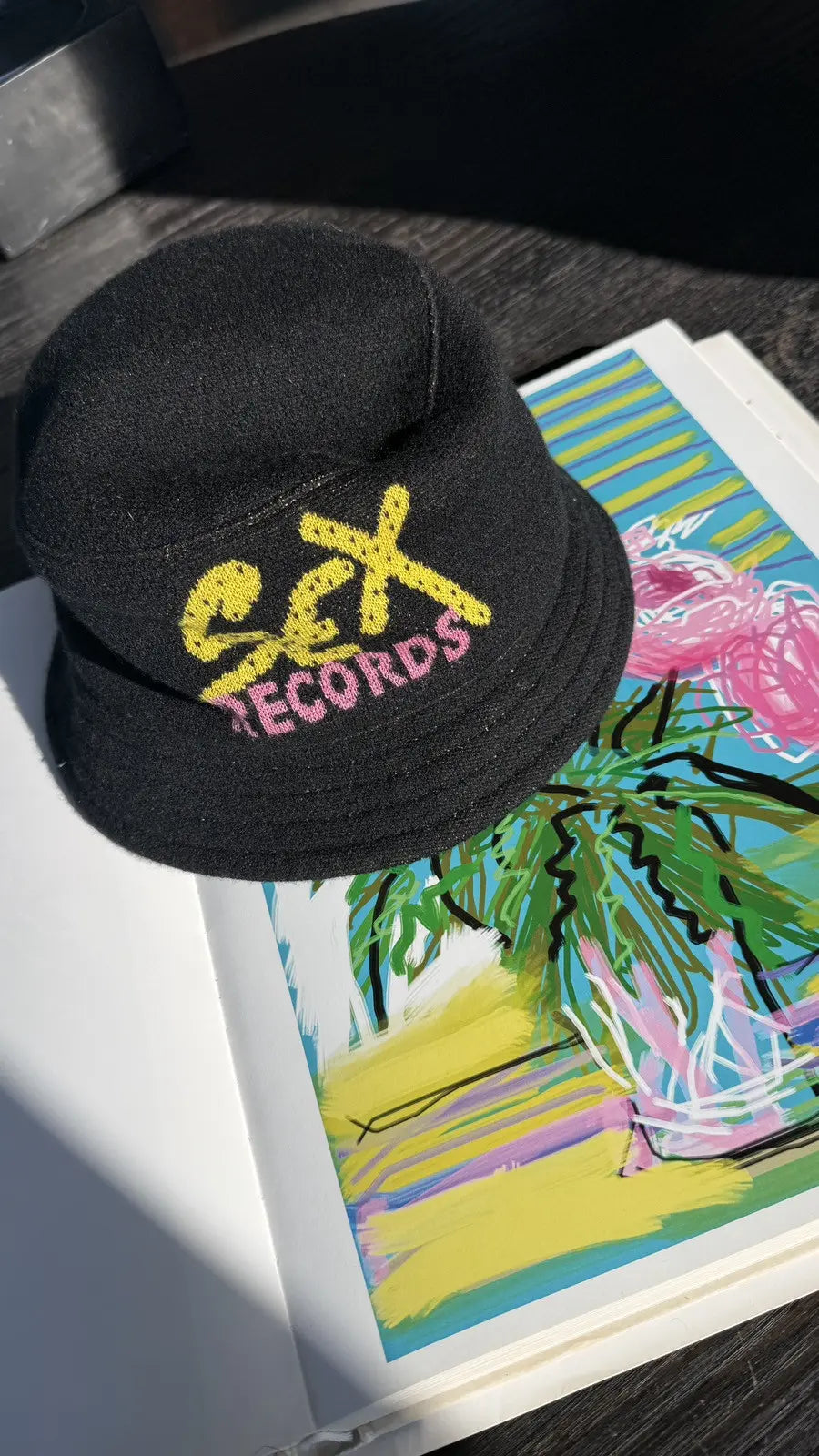 Chrome Hearts x Matty Boy "Sex Records" Bucket Hat Chrome Hearts