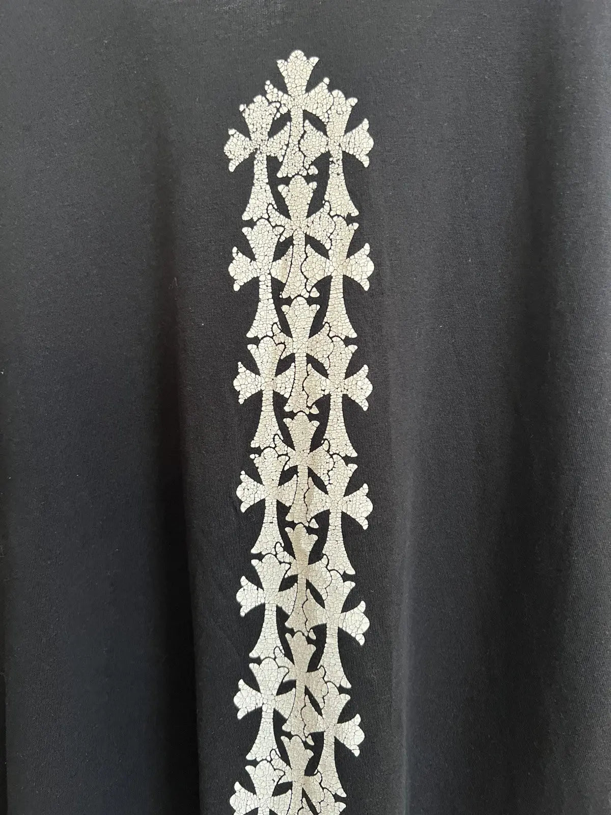 2010s Chrome Hearts Spine Triple Cross Tee