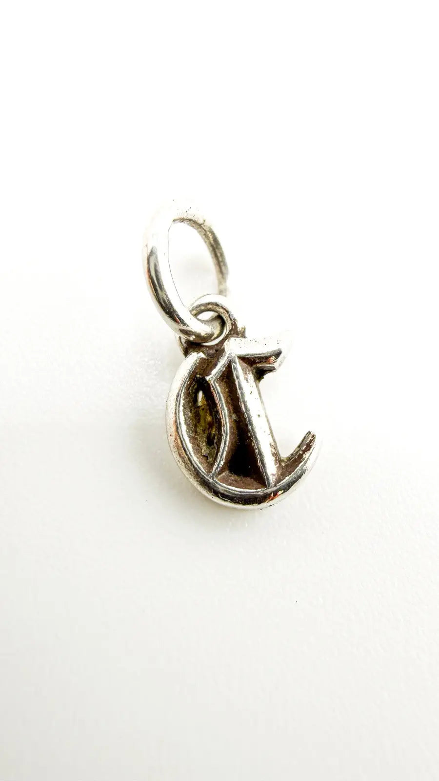 Chrome Hearts Sterling Silver Stack Alphabet Letter T Chrome Hearts