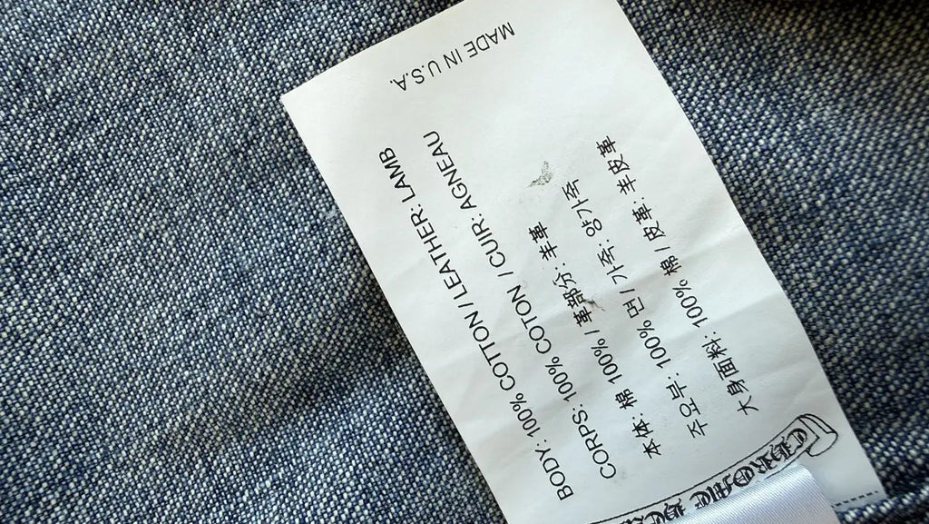 Chrome Hearts Denim Cross Western Shirt Chrome Hearts